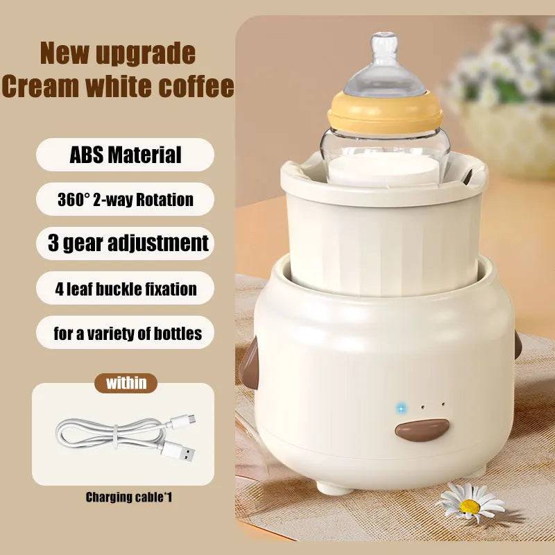1pc New Electric Milk Bottle Shaker, USB Smart Intelligent Milk Powder Mixer, Lithium battery, Baby Formula Maker, Divine Device