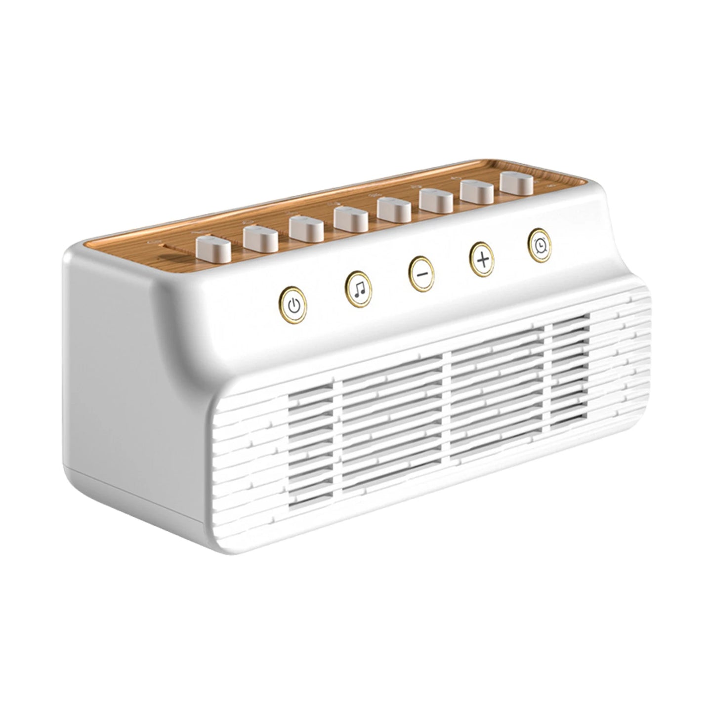 8 Natural Sounds Baby White Noise Sleep Machine Wireless Bluetooth-compatible Speaker Portable Music Box Bedroom Sleep Aids Tool