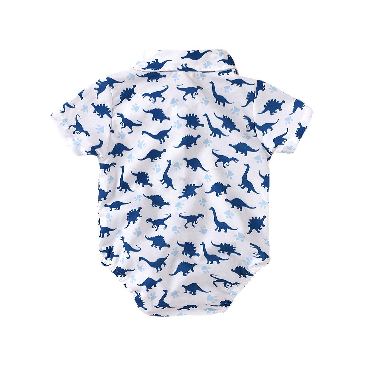 A boy's summer short-sleeved shirt, shorts and a boy's gentleman's dress