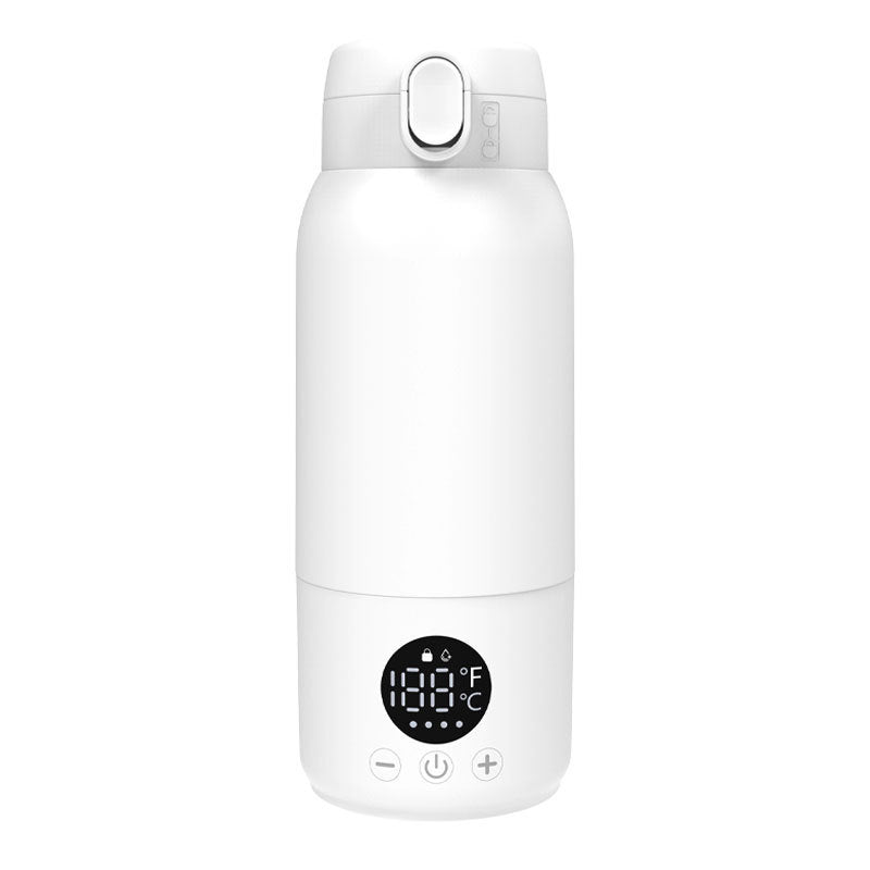 Home milk warmer Baby outdoor electric portable thermostatic cup Milk warmer Outside thermos cup Milk mixer Cream cup