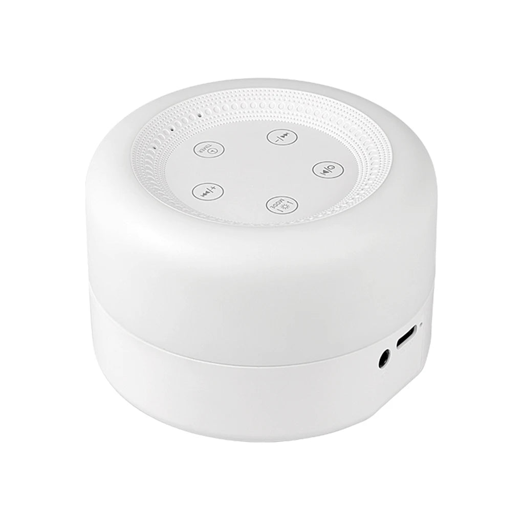 Baby White Noise Machine Soother Adjustable Night Light with 12 Soothing Sounds 7 Lighting Colors Timer for Baby Students Adults