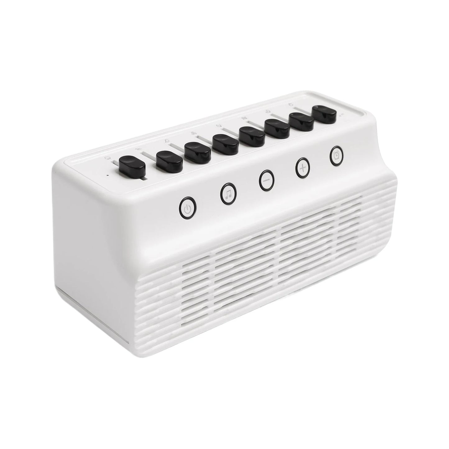 8 Natural Sounds Baby White Noise Sleep Machine Wireless Bluetooth-compatible Speaker Portable Music Box Bedroom Sleep Aids Tool
