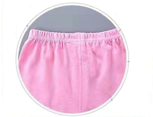 the new cross-border children's cotton short-sleeved suit for infants and young children T need shorts suit for home wear