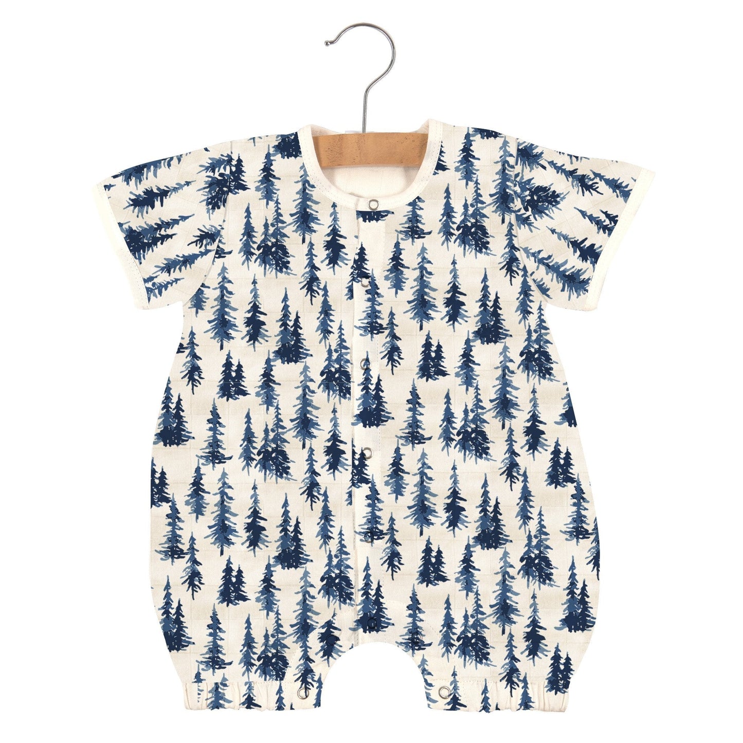 Indigo Forest Bamboo Newcastle Baby Romper