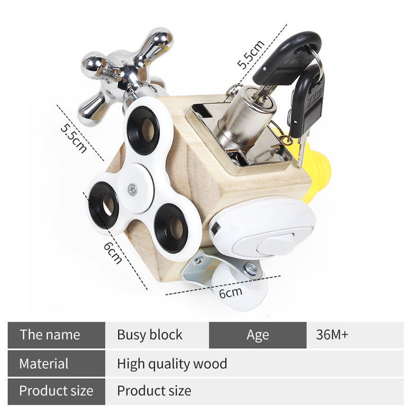Montessori early education steering wheel simulation busy board children play house learning driving educational toy CECPC